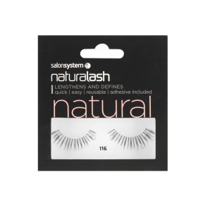 Salon System Naturalash 116 Black Strip Lash